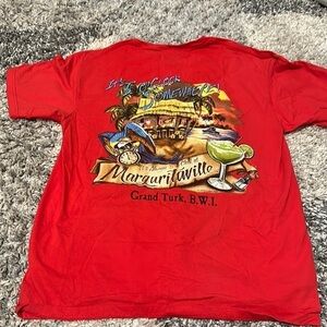 Margaritaville Jimmy Buffett Vintage tee shirt sz Large unisex